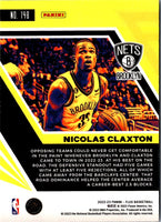 2022 Panini Flux Nicolas Claxton #148