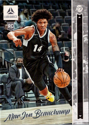 2022 Panini Chronicles Draft Picks Luminance MarJon Beauchamp #44