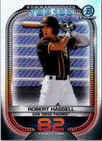 2021 Bowman Scouts Top 100 Robert Hassell #BTP-82