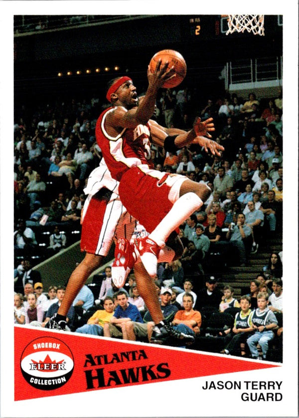 2001 Fleer Shoebox Jason Terry #143