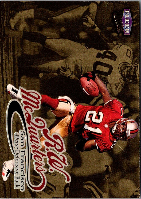 1999 Fleer Tradition R.W. McQuarters #93