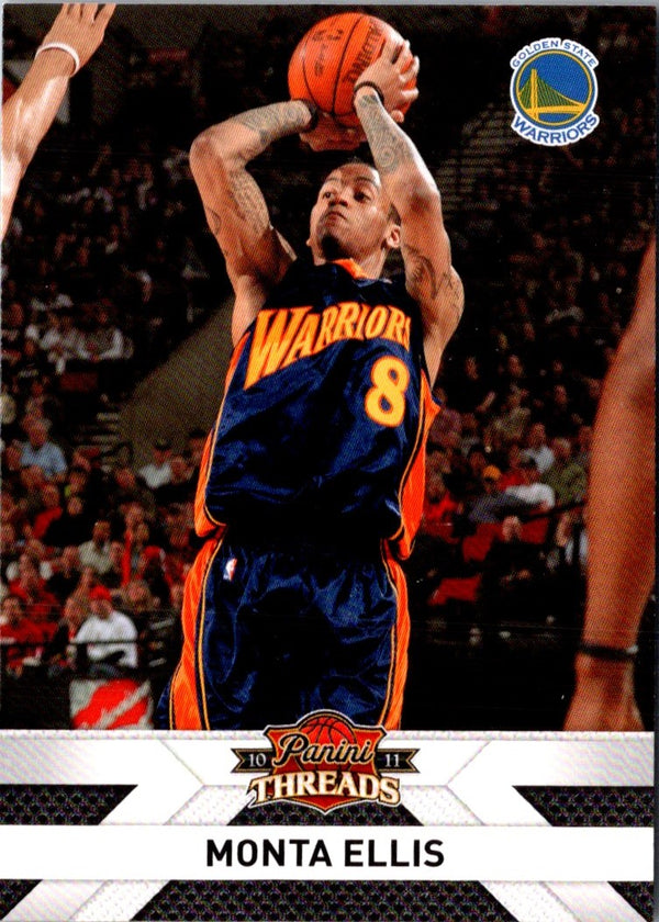 2010 Panini Threads Monta Ellis #116