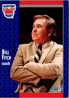 1991 Fleer Bill Fitch #132