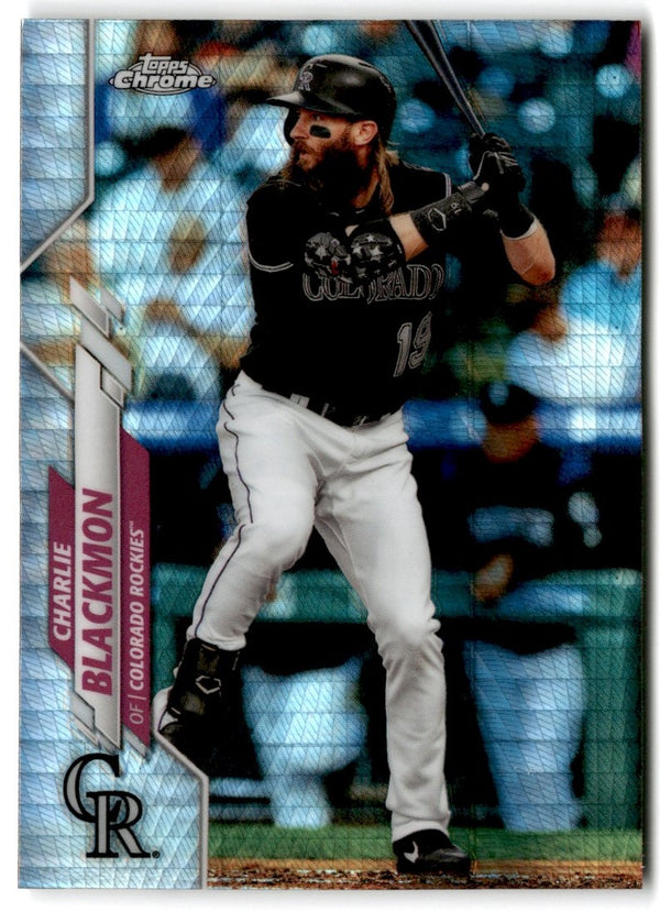 2020 Topps Chrome Charlie Blackmon #73