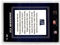 2006 Leaf Rookies & Stars NFL Kickoff Classic Eli Manning #5