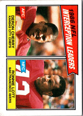 1987 Topps Deron Cherry/Ronnie Lott #231