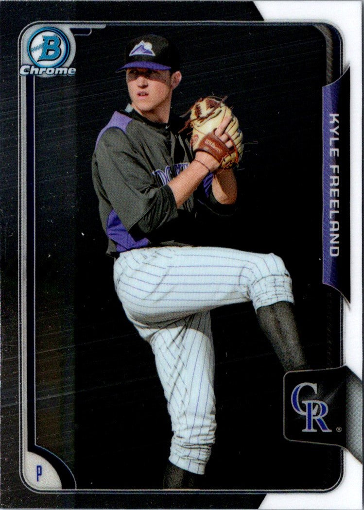 2015 Bowman Chrome Prospects Kyle Freeland