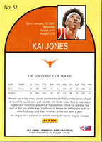 2021 Panini Chronicles Draft Picks Orange Kai Jones #62