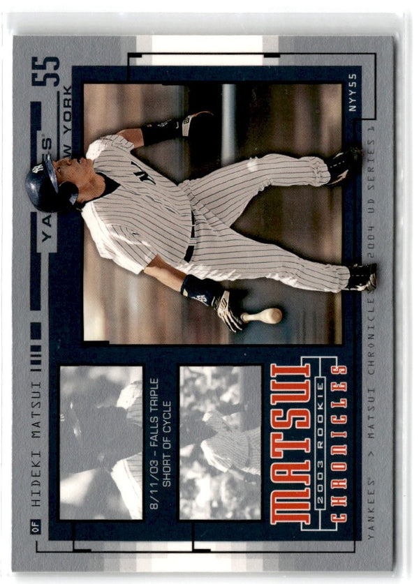 2004 Upper Deck Matsui Chronicles Hideki Matsui #HM60