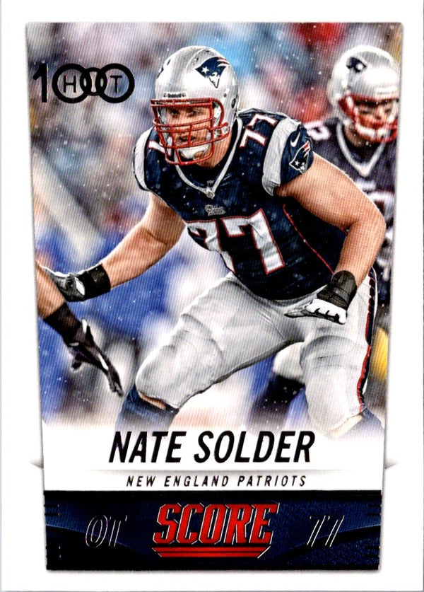 2014 Score Nate Solder #302