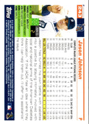 2005 Topps Jason Johnson