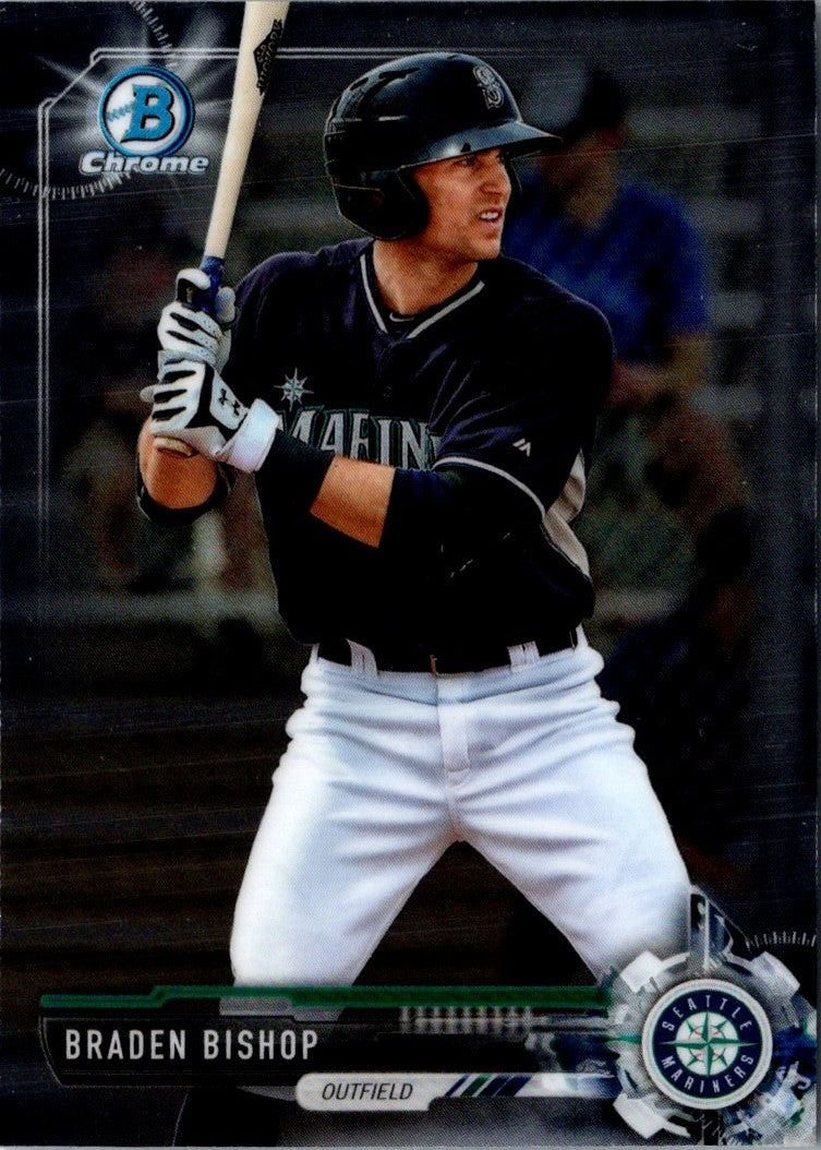 2017 Bowman Chrome Prospects Braden Bishop