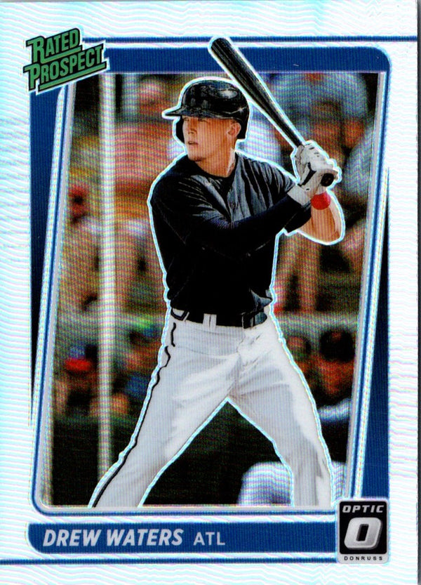 2021 Donruss Optic Rated Prospect Drew Waters #RP21