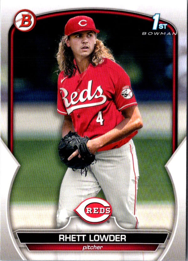 2023 Bowman Draft Rhett Lowder #BD-52 Rookie