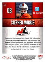2014 SAGE HIT Stephen Morris #57