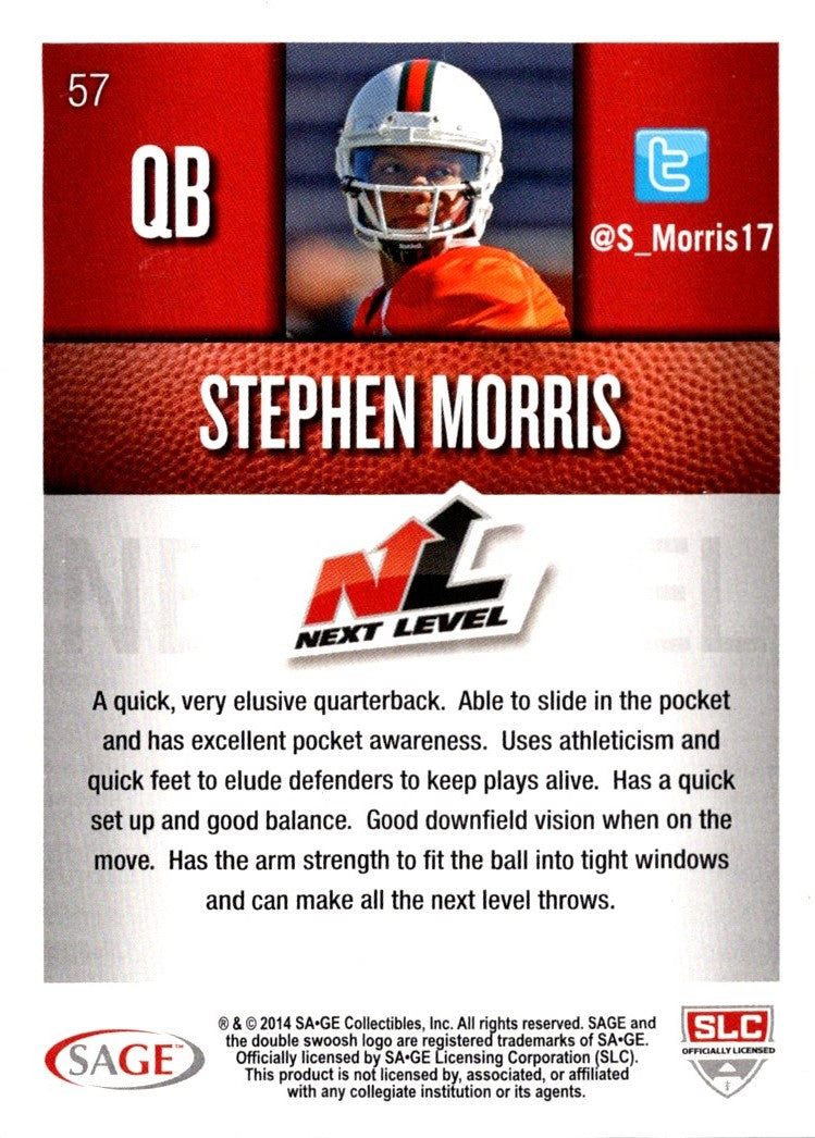 2014 SAGE HIT Stephen Morris