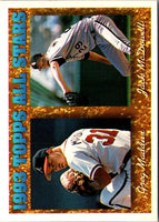 1994 Topps Greg Maddux/Jack McDowell #392