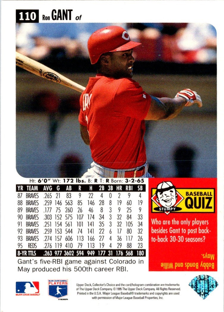 1996 Collector's Choice Ron Gant