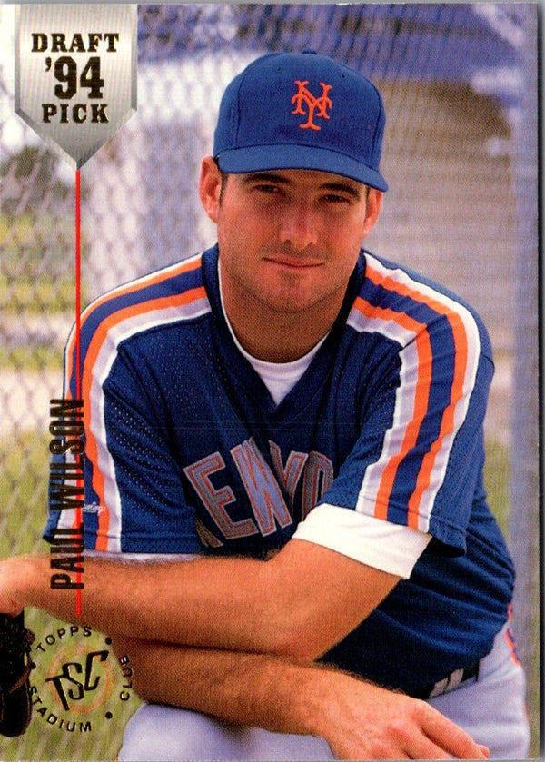 1994 Draft Picks Paul Wilson #82