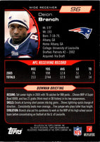 2006 Bowman Deion Branch #96