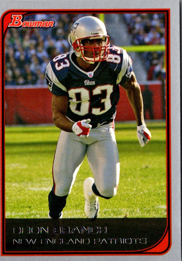 2006 Bowman Deion Branch #96