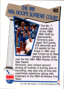 1991 Hoops Lionel Simmons