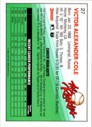 1992 Donruss The Rookies Victor Cole