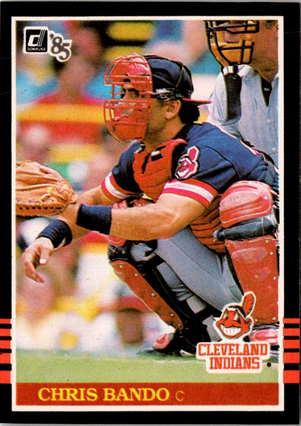 1985 Donruss Chris Bando #520