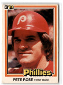1981 Perma-Graphic Superstar Credit Cards Pete Rose