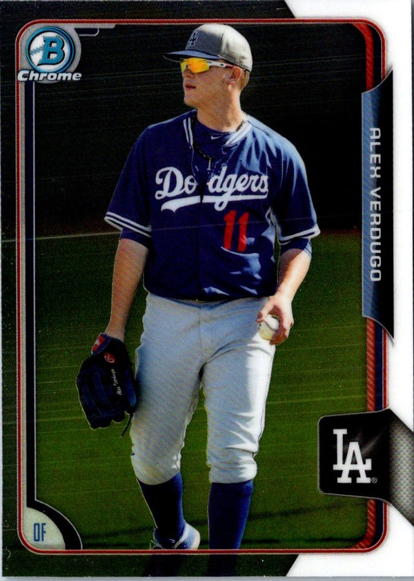 2015 Bowman Chrome Prospects Alex Verdugo #BCP21