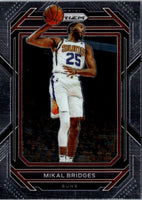 2022 Panini Prizm Blue Mikal Bridges #120