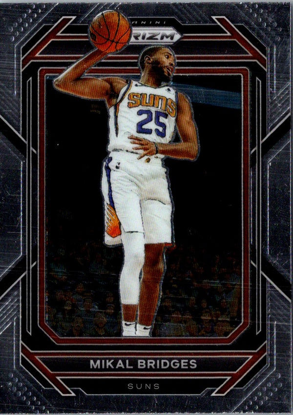 2022 Panini Prizm Blue Mikal Bridges #120