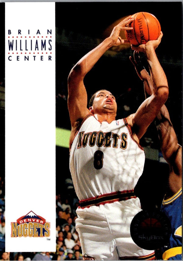 1993 SkyBox Brian Williams #218