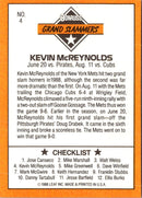 1989 Donruss Leaf Blue Chips Kevin McReynolds