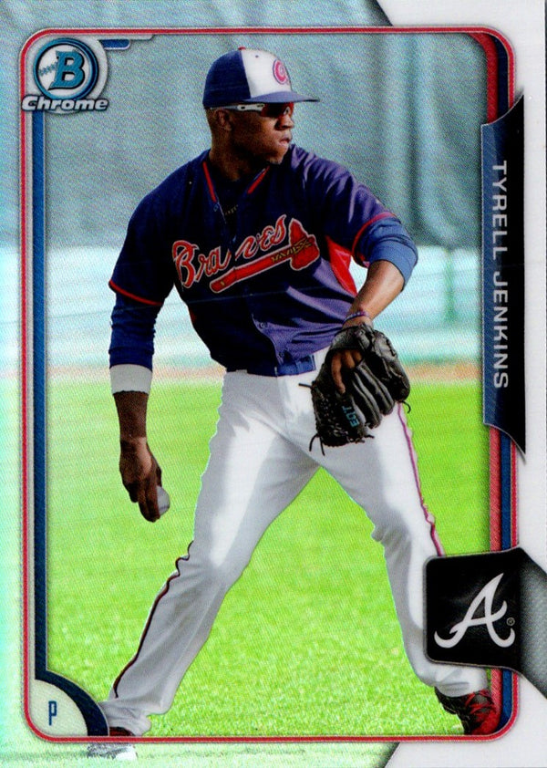 2015 Bowman Chrome Prospects Refractors Tyrell Jenkins #BCP179 /150