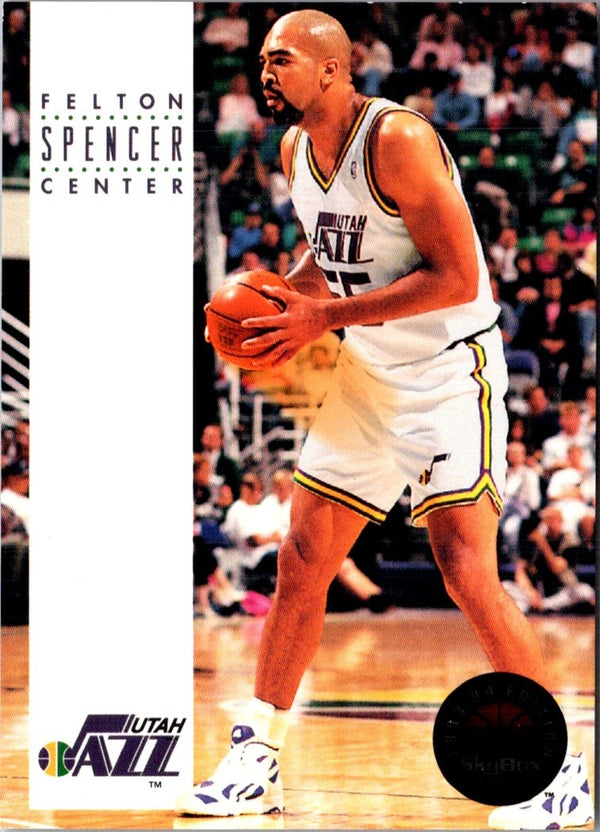 1993 SkyBox Felton Spencer #287
