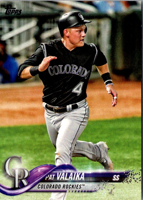 2018 Topps Pat Valaika #112