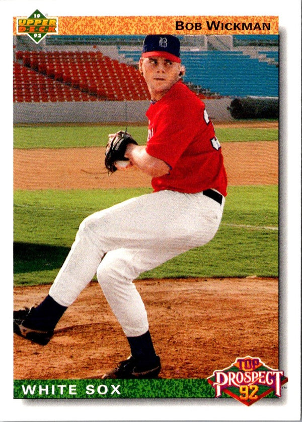 1992 Upper Deck Gold Hologram Bob Wickman #76