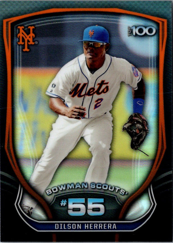 2015 Bowman Scouts Top 100 Dilson Herrera #BTP-55