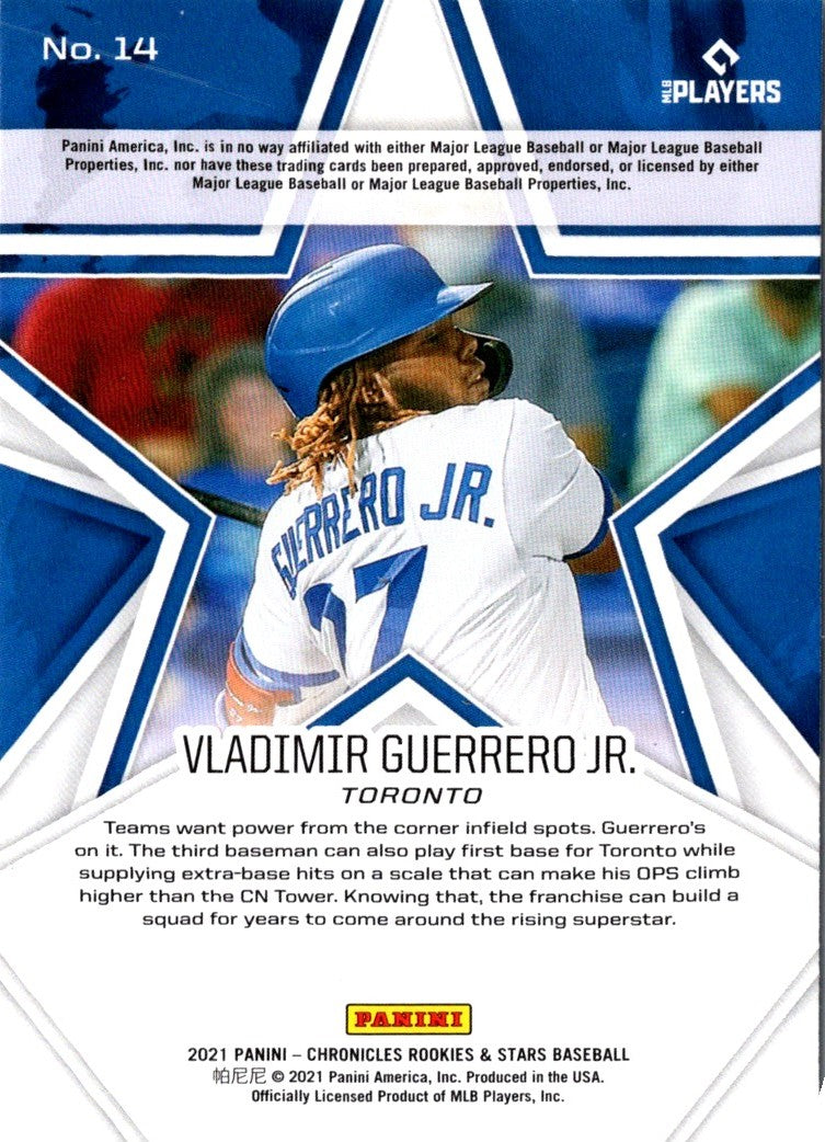 2021 Panini Chronicles Rookies & Stars Vladimir Guerrero Jr.