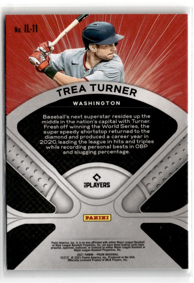 2021 Panini Prizm Illumination Trea Turner