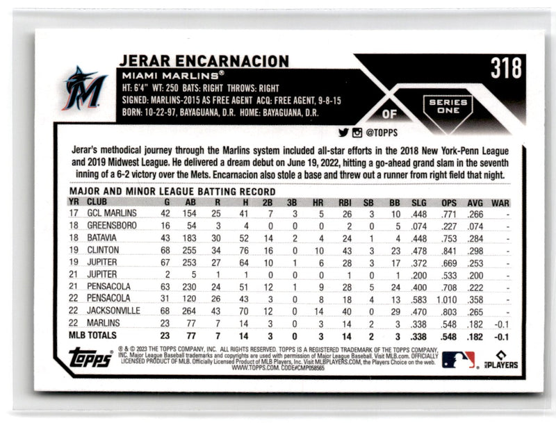 2023 Topps Jerar Encarnacion