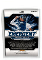 2021 Panini Prizm Emergent Miguel Amaya #EM10