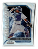 2021 Panini Prizm Emergent Miguel Amaya