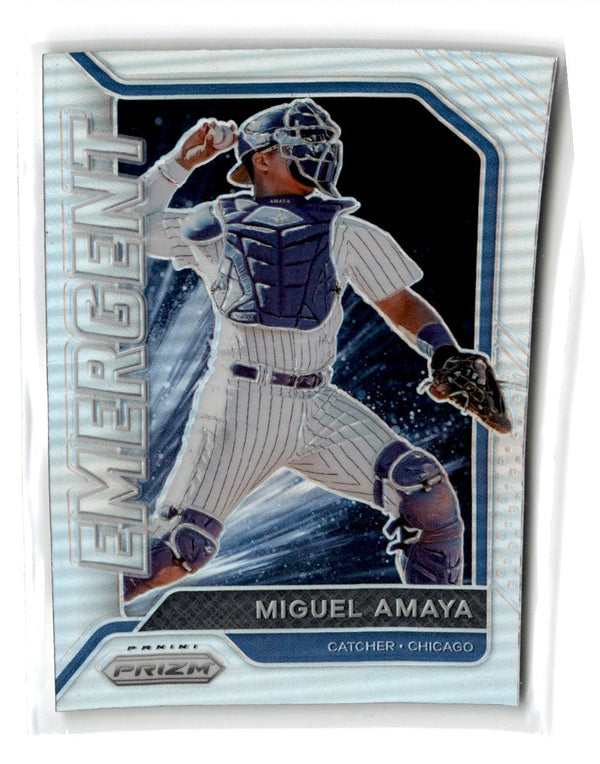 2021 Panini Prizm Emergent Miguel Amaya #EM10