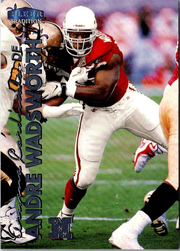 1999 Fleer Tradition Andre Wadsworth #161