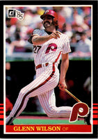 1985 Donruss Glenn Wilson #609