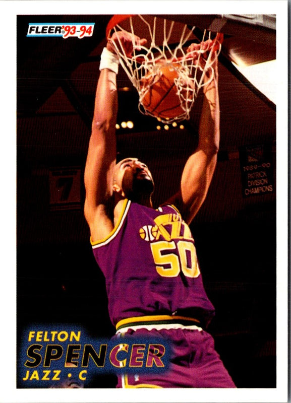 1994 Fleer Felton Spencer #226