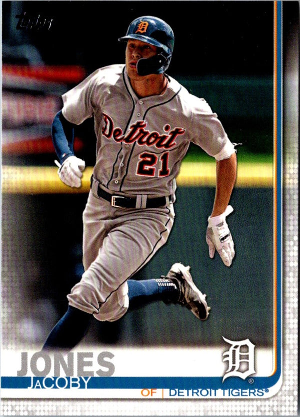 2019 Topps Detroit Tigers JaCoby Jones #DT-10