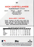 2022 Topps Gallery Nick Castellanos